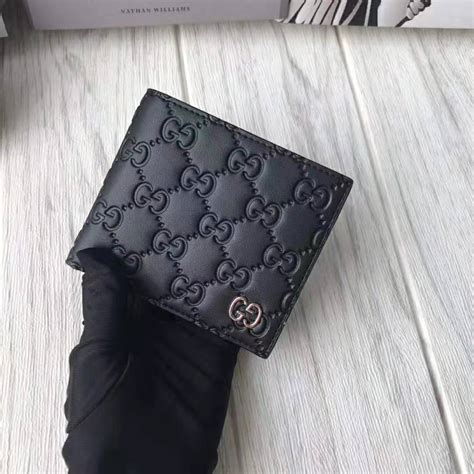 gucci signature wallet mens clone|original gucci wallet.